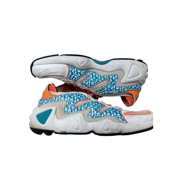 Adidas FYW S-97 Sneakers Equipment Originals Orange Aqua Men’s Sz 8.5 main image 8